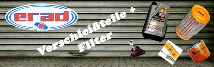 Verschleißteile, Filter & Zubehör Erad Agora (CE 8)